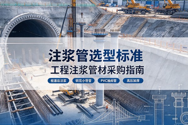 凌云注浆管选型标准